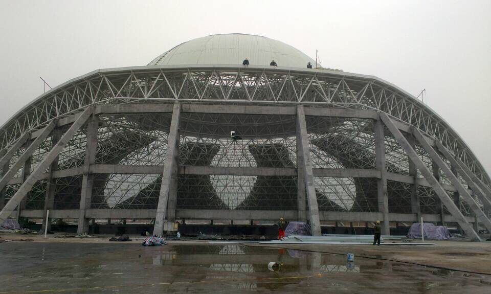 东丽温泉馆网架工程